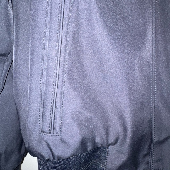 Men's Classic Navy Bomber Jacket - Picture 5 of 9